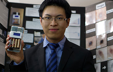 Andrew Pun, lauréat du Prix d'Innovation Weston pour les jeunes 2021.