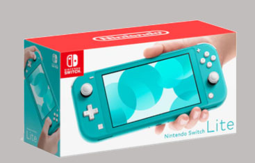 Un Nintendo Switch Lite.