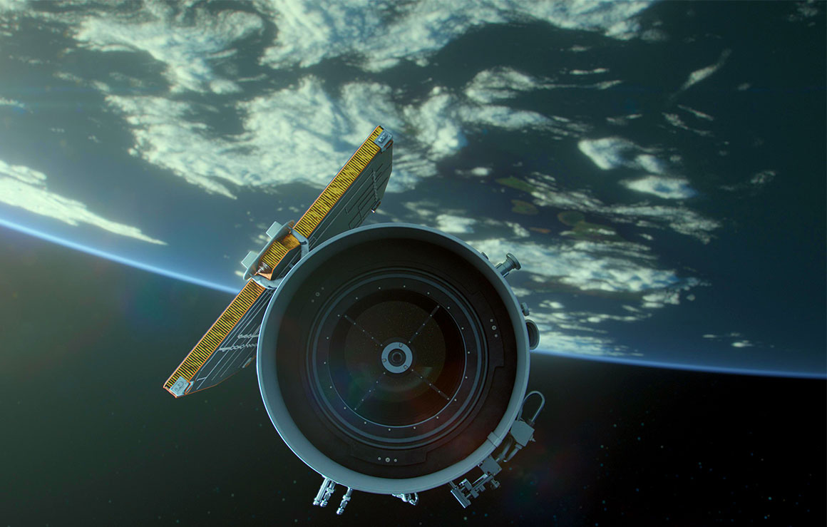 Un téléscope spatial