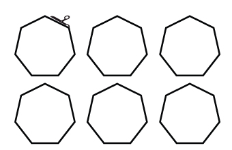 Image showing part of the hyperbolic heptagons template