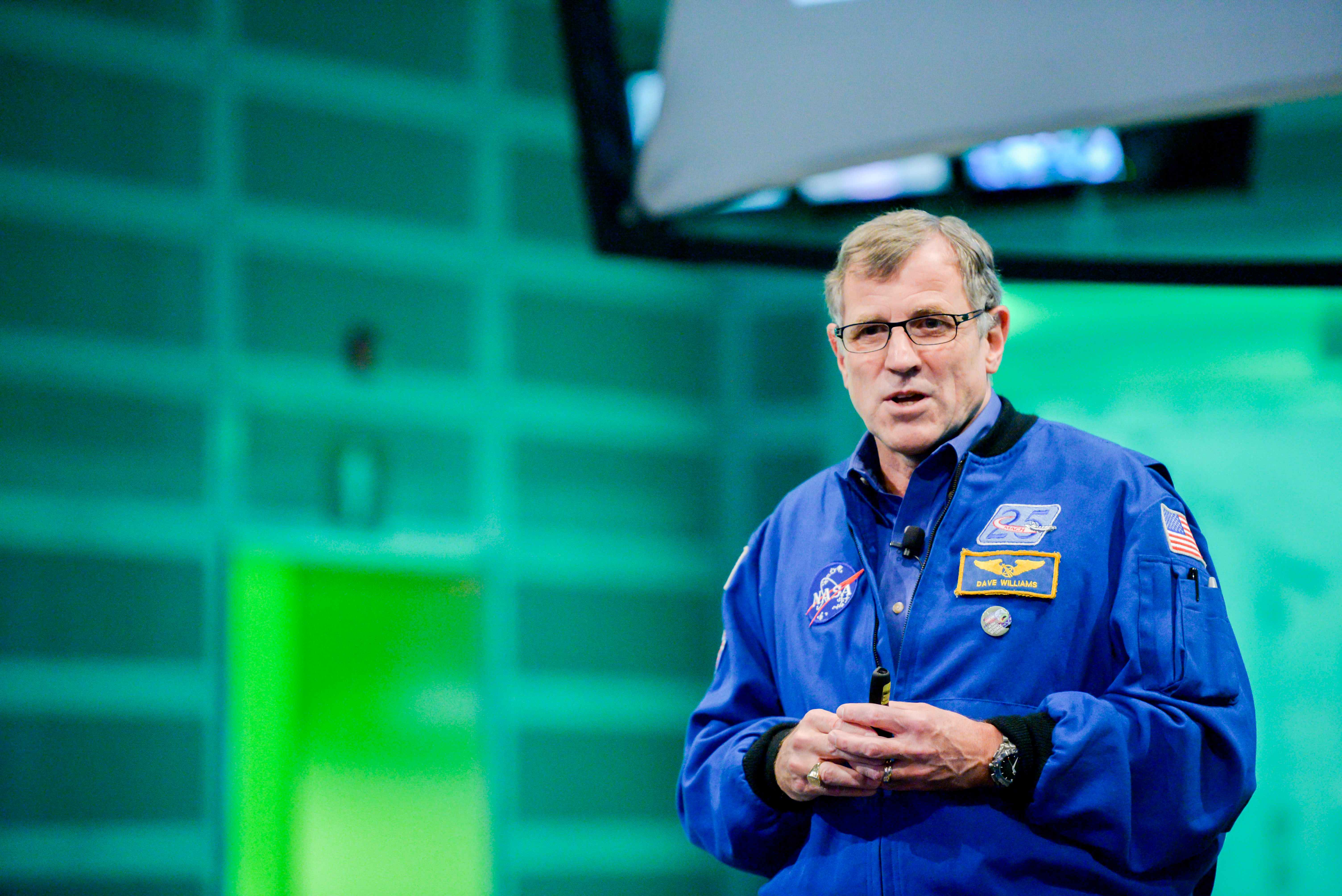 Une photo du Dr Dave Williams.