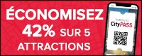 Économisez 42 % sur 5 attractions