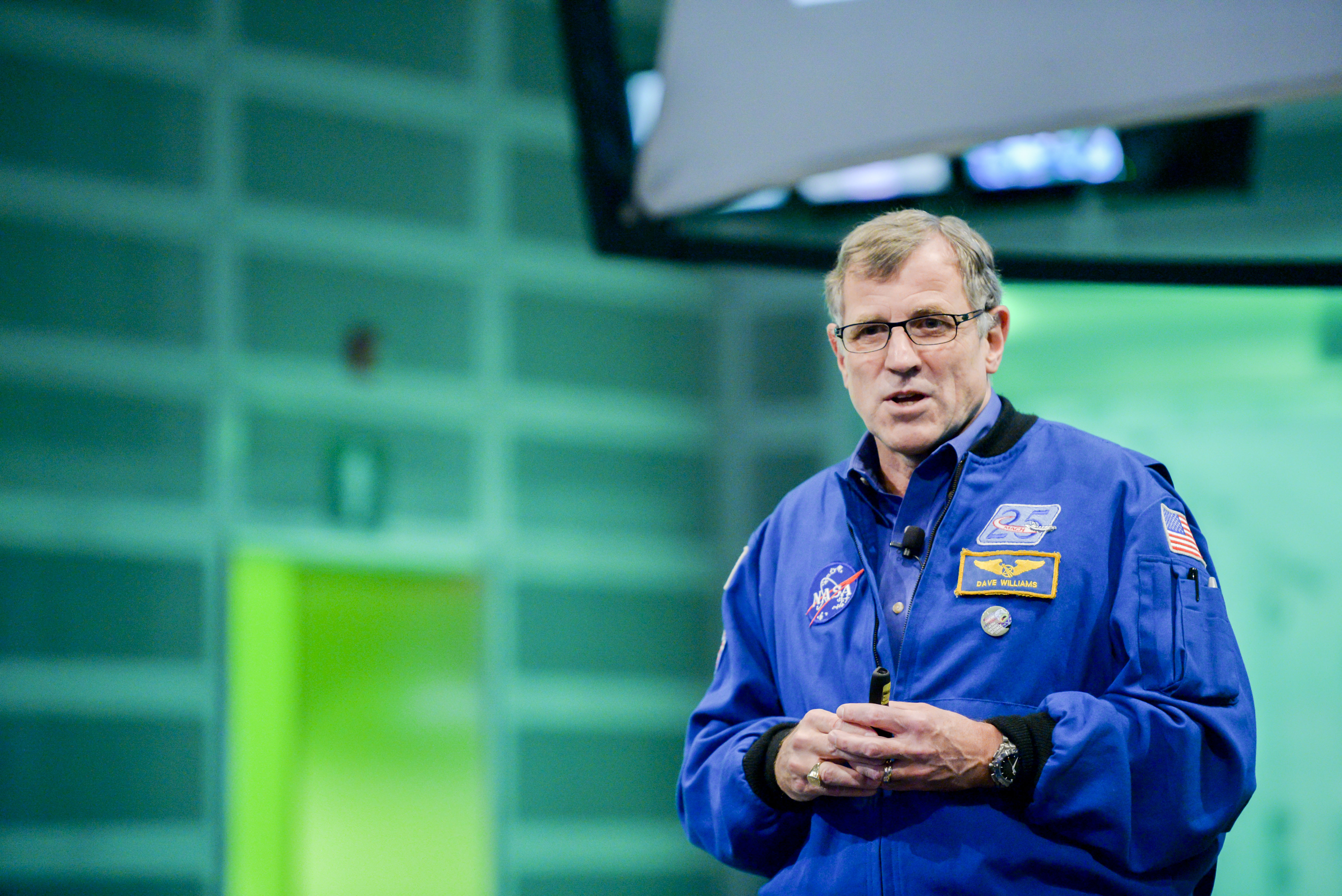 Une photo du Dr Dave Williams.