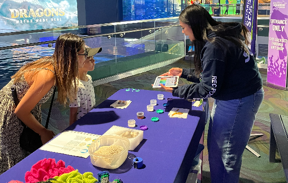 Une mère et son fils découvrent le pH grâce à un programmeur de recherche.